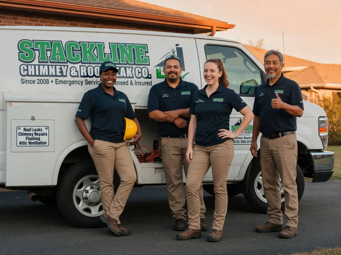 Chimney flashing repair company in Topeka, IL